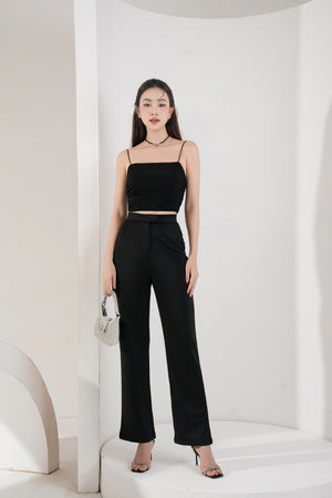 
                  
                    Load image into Gallery viewer, Staple High Waisted Pants in Black
                  
                