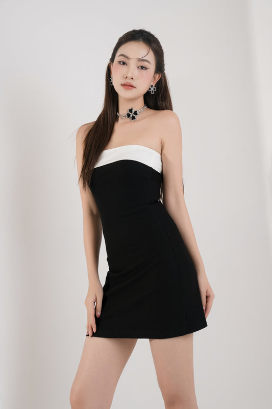 Diana Mini Dress in Black