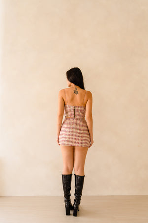 
                  
                    Load image into Gallery viewer, Rochelle Tweed Skorts in Pink
                  
                
