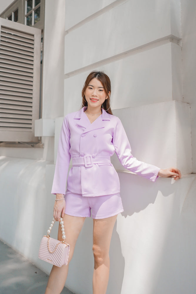 
                  
                    Load image into Gallery viewer, Larlia Blazer in Lilac
                  
                