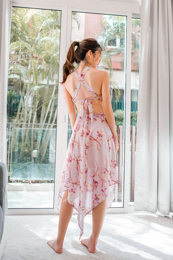 
                  
                    Load image into Gallery viewer, Aliee Floral Assymetrical Dress
                  
                