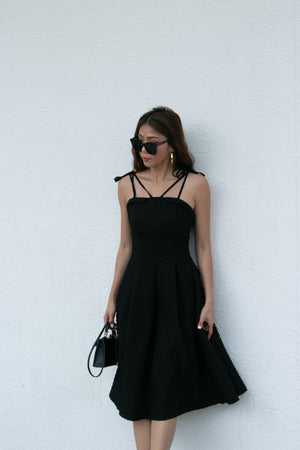 
                  
                    Load image into Gallery viewer, Amber Structured Dress in Black
                  
                