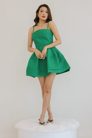 
                  
                    Load image into Gallery viewer, Mayson Skater Dress in Green
                  
                