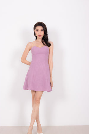 
                  
                    Load image into Gallery viewer, Lylia Tweed Dress in Purple
                  
                