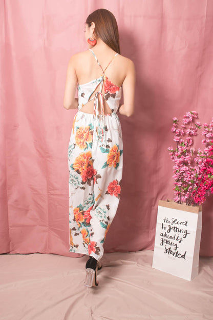 * LUXE * - Emery Floral Jumpsuit