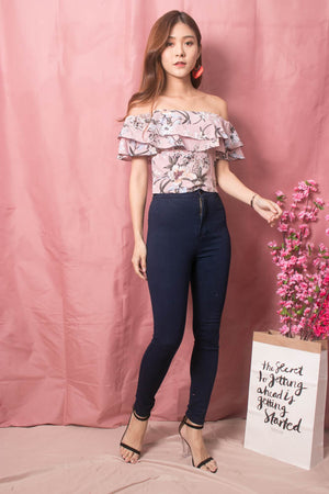 
                  
                    Load image into Gallery viewer, Luisee Floral 3 Ways Top in Pink
                  
                