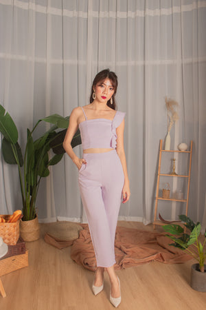 
                  
                    Load image into Gallery viewer, *PREMIUM* - Milia Pants in Lilac - Self Manufactured by LBRLABEL
                  
                