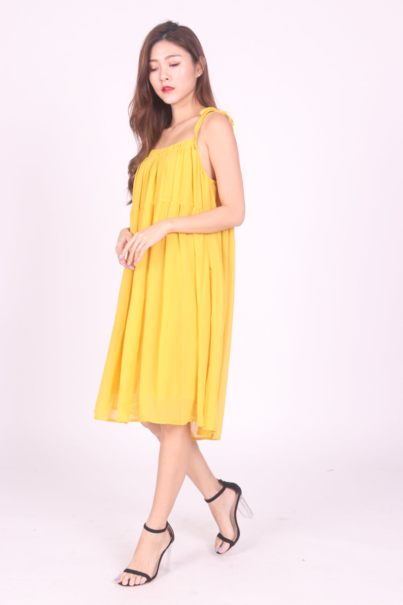 * LUXE * Sunny Flare Dress
