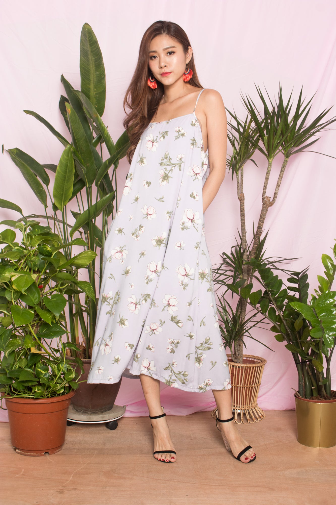 Ferler Printed Floral Dress