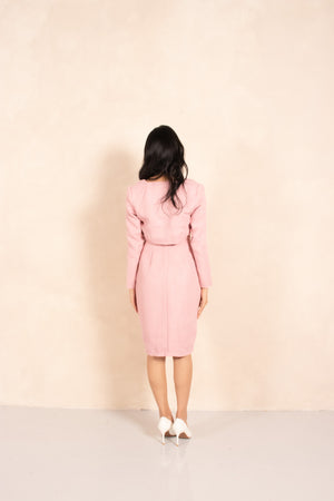 
                  
                    Load image into Gallery viewer, Gisellia Tweed Jacket in Pink
                  
                
