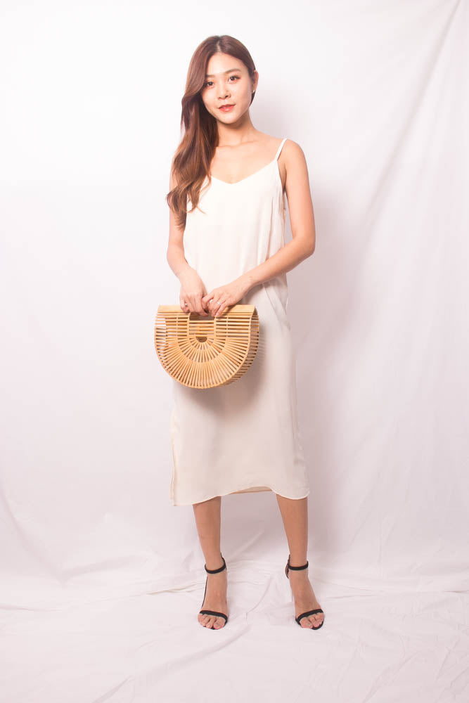 
                  
                    Load image into Gallery viewer, Niedra Cami Dress in Sand
                  
                