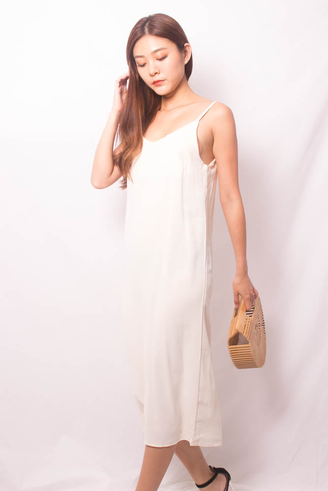 
                  
                    Load image into Gallery viewer, Niedra Cami Dress in Sand
                  
                