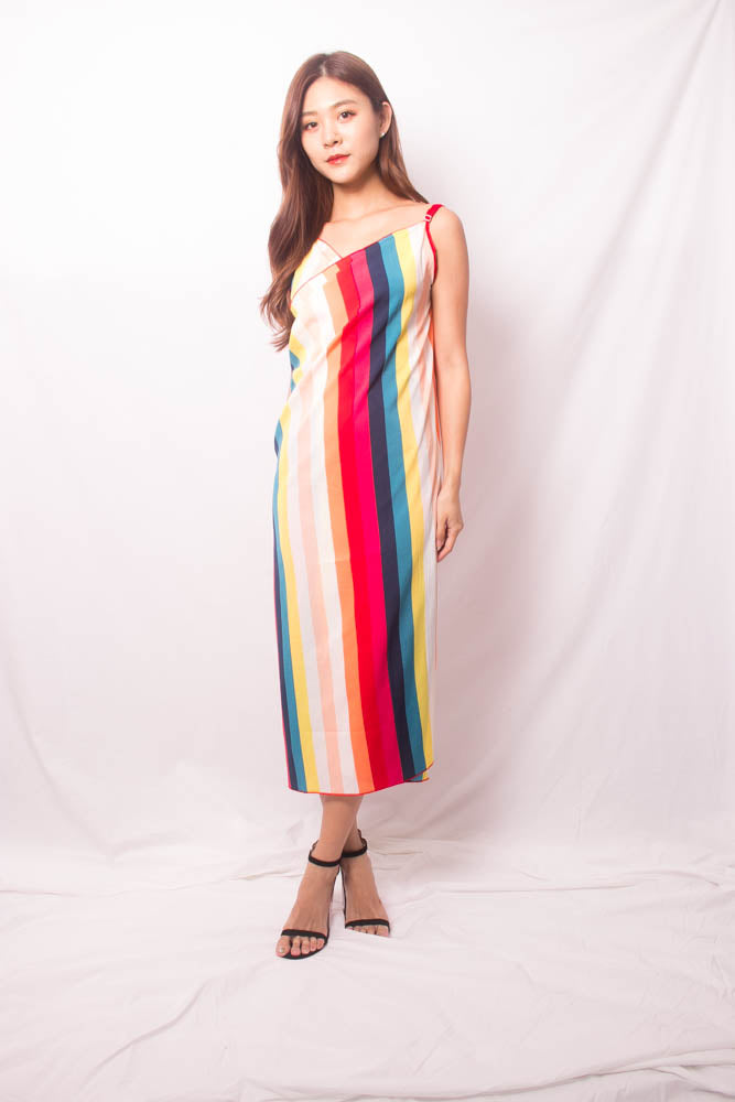 Melsia Multi Coloured Midi Dress