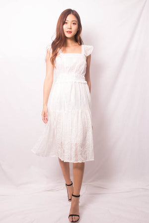 
                  
                    Load image into Gallery viewer, Luiesa Crochet Dress in White
                  
                