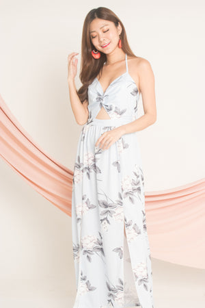 
                  
                    Load image into Gallery viewer, Adella Floral Maxi Dress in Blue
                  
                