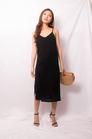 
                  
                    Load image into Gallery viewer, Niedra Cami Dress in Black
                  
                