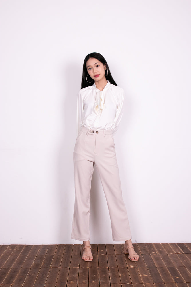 
                  
                    Load image into Gallery viewer, Xealia Double Button Pants in Sand
                  
                