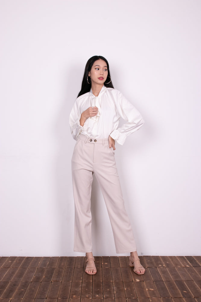 
                  
                    Load image into Gallery viewer, Xealia Double Button Pants in Sand
                  
                