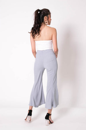 
                  
                    Load image into Gallery viewer, Velrilia Bell Pants in Grey
                  
                