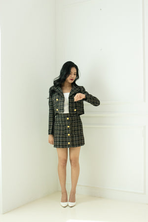 
                  
                    Load image into Gallery viewer, Suann Tweed Jacket in Black
                  
                