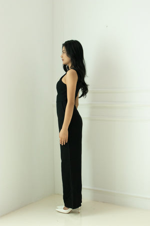
                  
                    Load image into Gallery viewer, Stella Jumpsuit in Black
                  
                