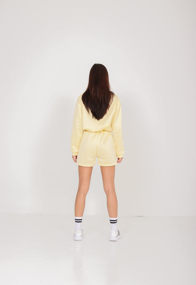 
                  
                    Load image into Gallery viewer, Rise &amp;amp; Thrive Shorts in Buttermilk Yellow
                  
                