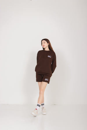 
                  
                    Load image into Gallery viewer, Rise &amp;amp; Thrive Shorts in Espresso Brown
                  
                