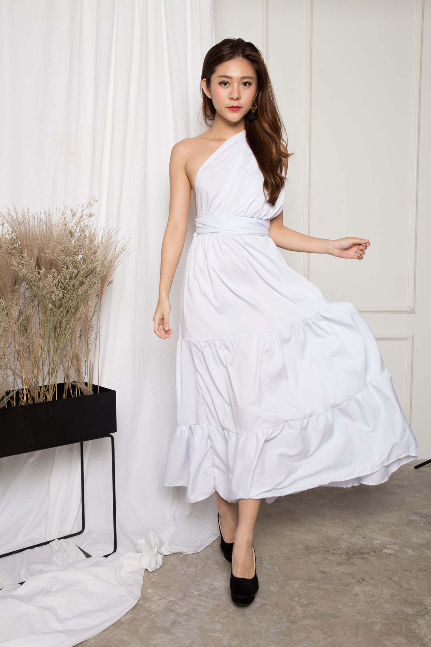 LUXE - Paris Lover Do it Yourself Maxi Dress in White