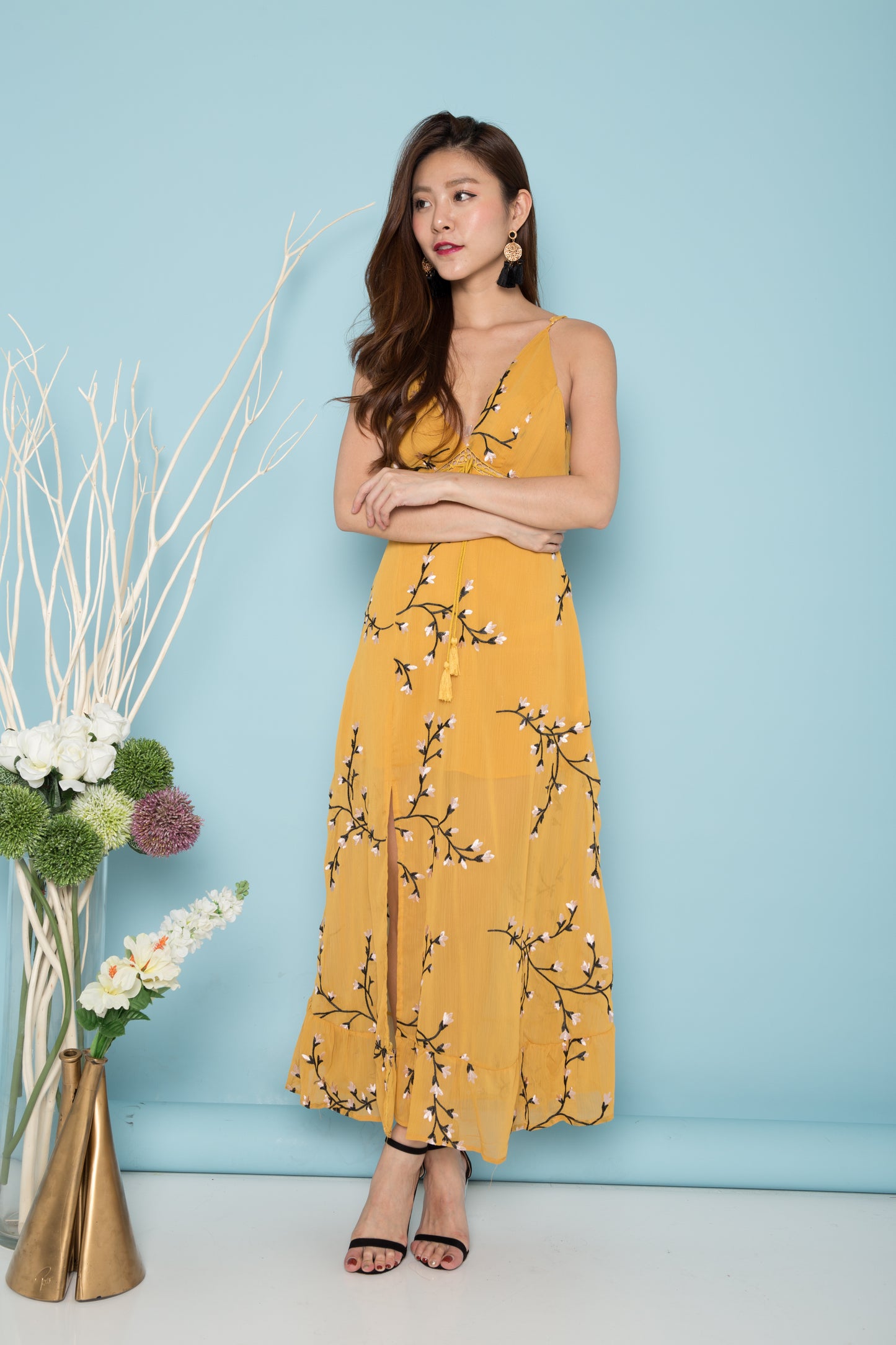 LUXE - Vealla Sunshine Floral Maxi Dress