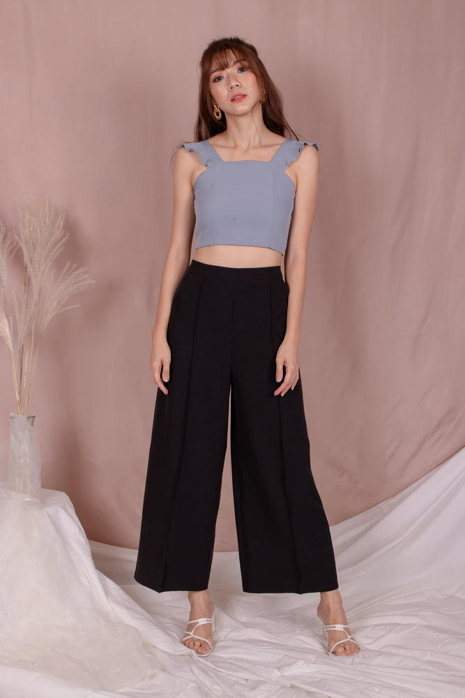 
                  
                    Load image into Gallery viewer, *PREMIUM* - Teslia Pants in Black - Self Manufactured by LBRLABEL
                  
                