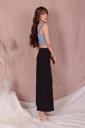 
                  
                    Load image into Gallery viewer, *PREMIUM* - Teslia Pants in Black - Self Manufactured by LBRLABEL
                  
                