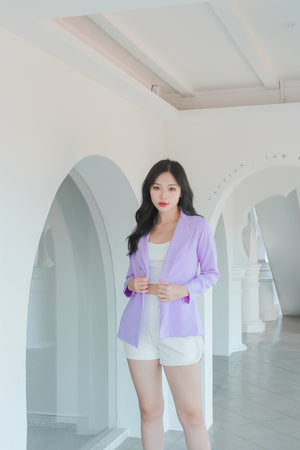 
                  
                    Load image into Gallery viewer, Larlia Blazer in Lilac
                  
                